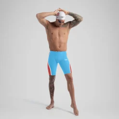 Men's Fastskin LZR Pure Intent 2.0 High Waist Jammer Blue/Red