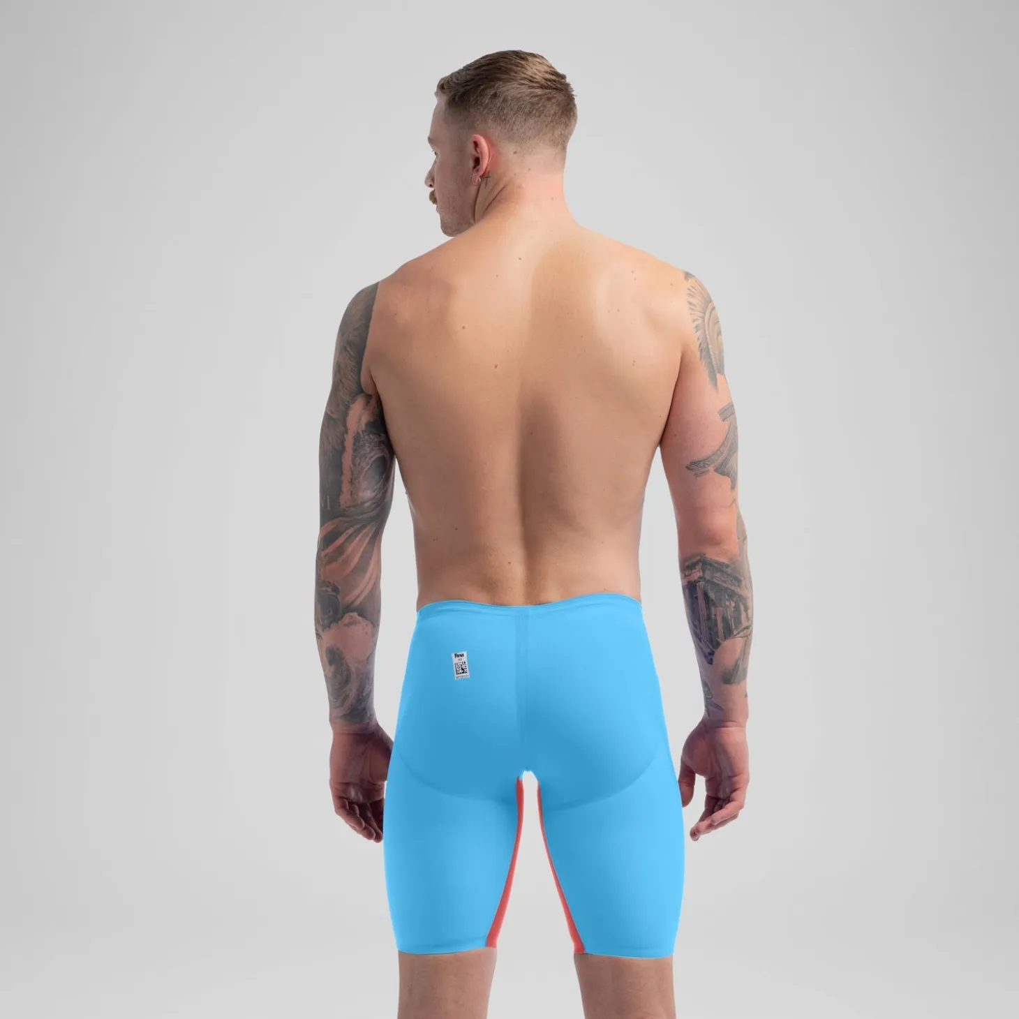 Men's Fastskin LZR Pure Valor 2.0 High Waist Jammer Blue/Red