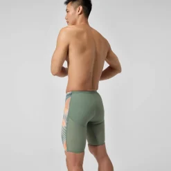 Men's Fastskin LZR Pure Valor 2.0 High Waist Jammer Green/Orange