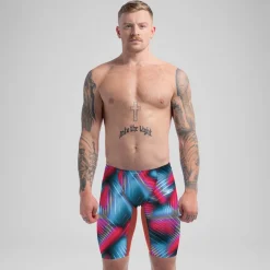 Men's Fastskin LZR Pure Valor 2.0 Jammer Red/Blue