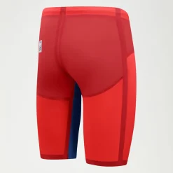 Men's Fastskin LZR Pure Valor 2.0 High Waisted Jammer Red/Blue