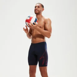 Men's Hyper Boom Placement Jammer Navy/Red