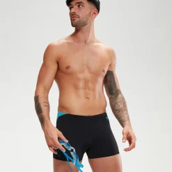 Men's Hyper Boom Splice Aquashorts Black/Blue