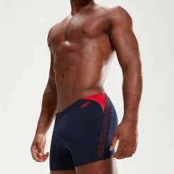 Men's Hyper Boom Splice Aquashorts Navy/Red