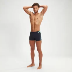 Men's Hyper Boom Splice Aquashort Navy/Green