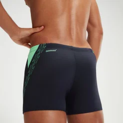 Men's Hyper Boom Splice Aquashort Navy/Green