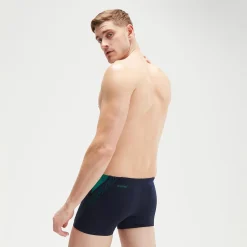 Men's Hyper Boom Splice Aquashorts Navy/Green