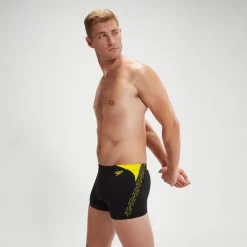 Men's Hyper Boom Splice Aquashort Black/Yellow