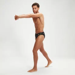 Men's Hyper Boom Splice Brief Black/Yellow