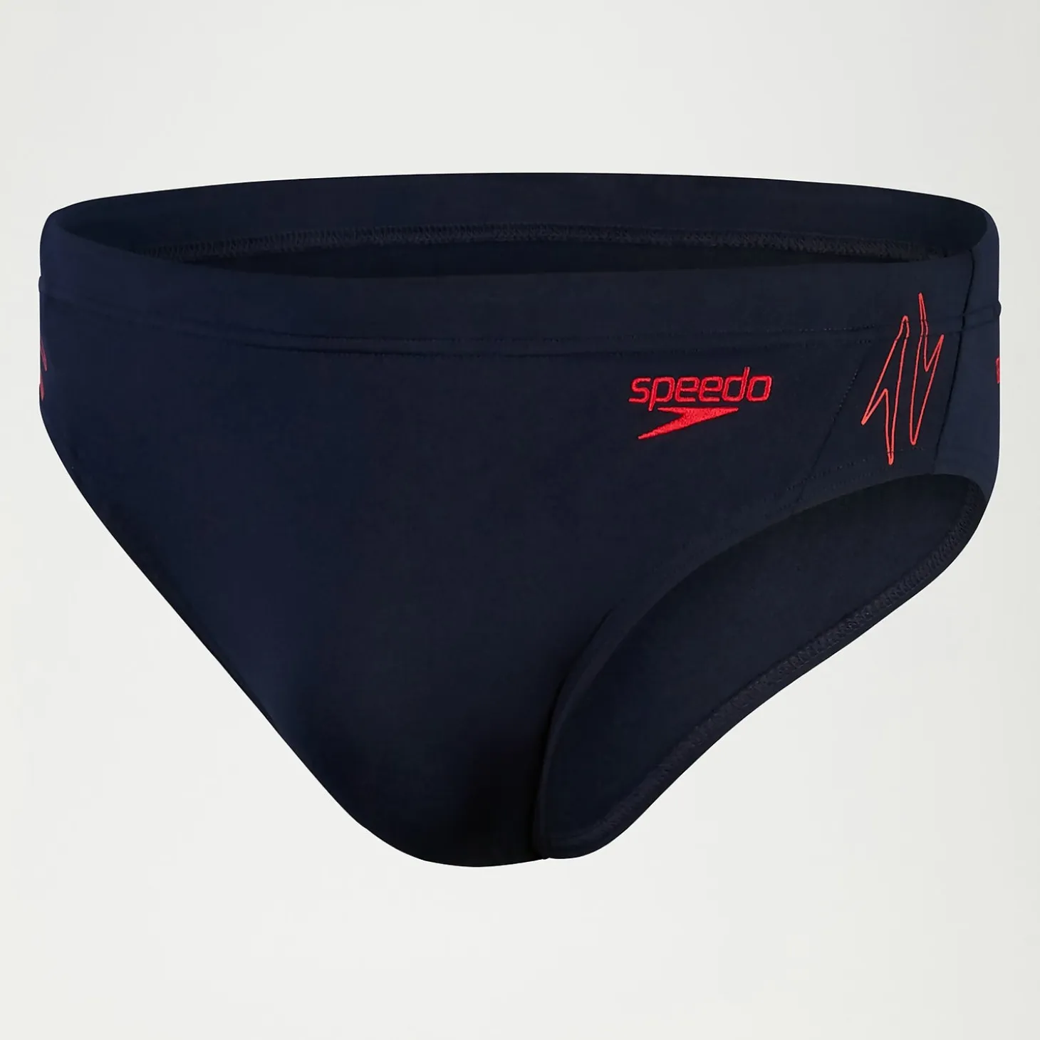 Men's Hyper Boom Splice Brief Navy/Red