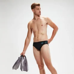 Men's Hyper Boom Splice Brief Black/Blue
