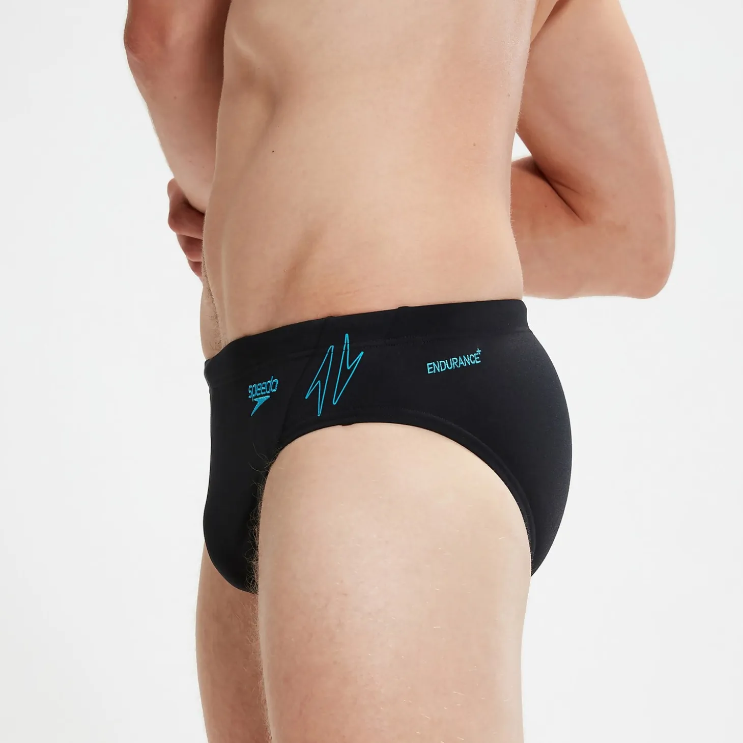 Men's Hyper Boom Splice Brief Black/Blue