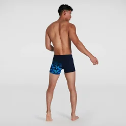 Men's Hyper Boom V-Cut Aquashort Black/Blue