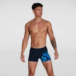 Men's Hyper Boom V-Cut Aquashort Black/Blue