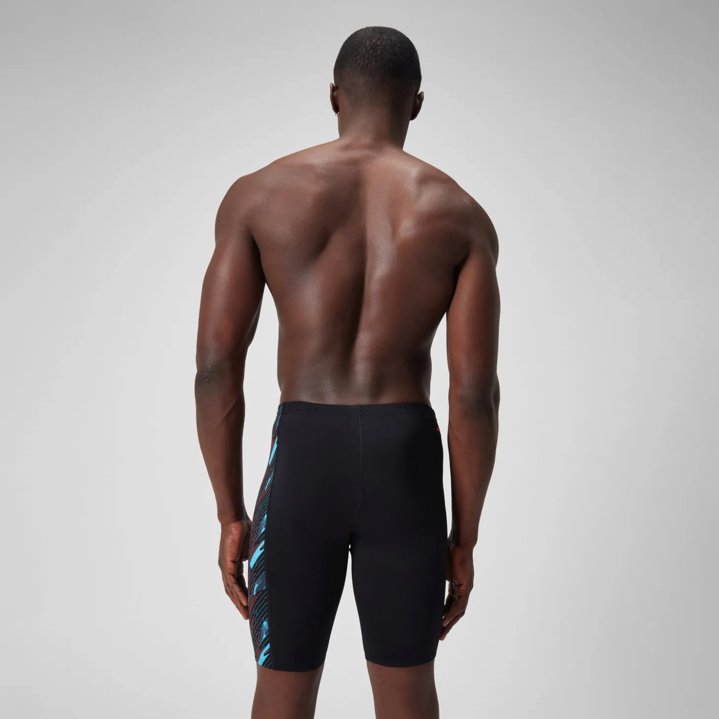 Men's HyperBoom Panel Jammer Black/Blue