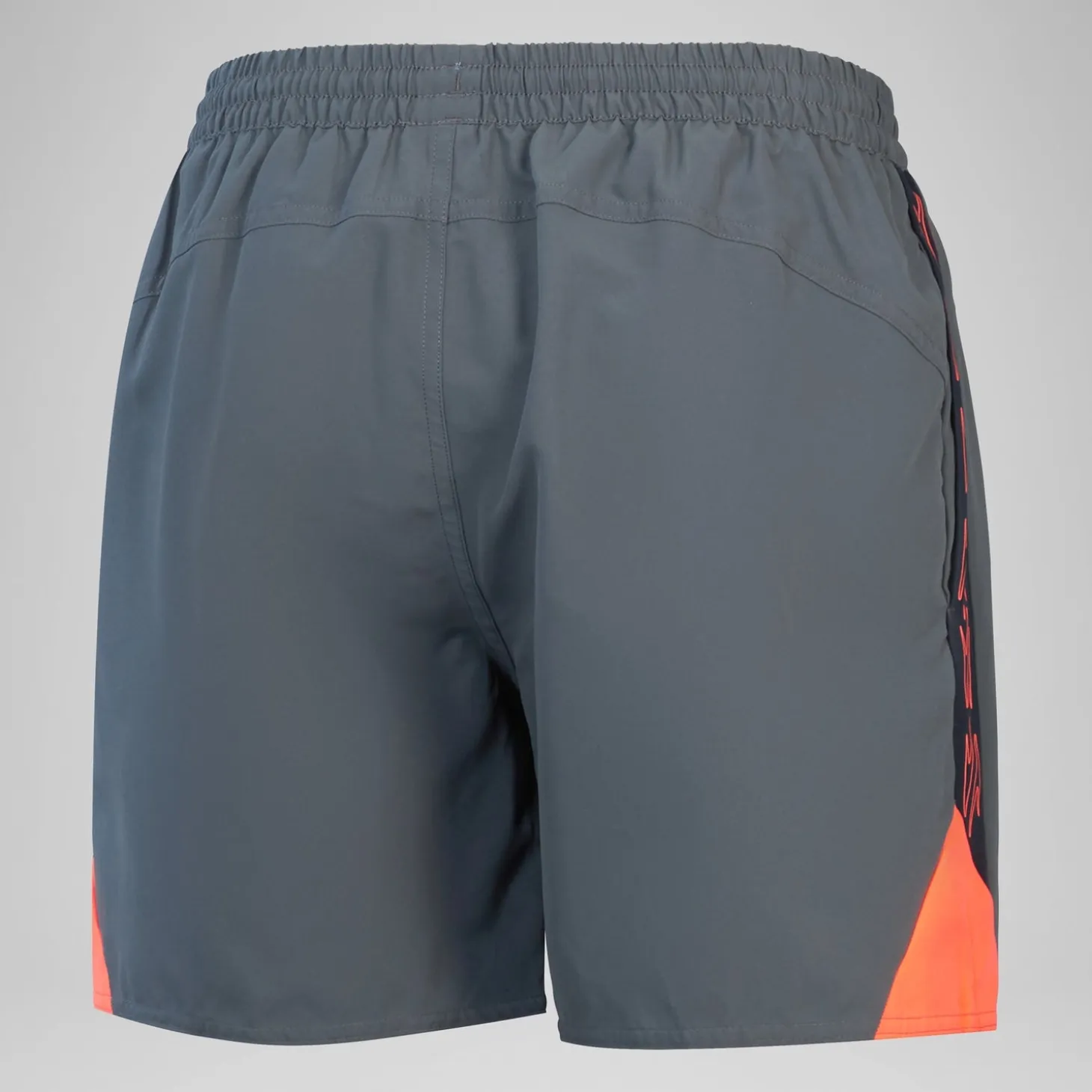 Men's HyperBoom Splice 16" Swim Shorts Grey/Red