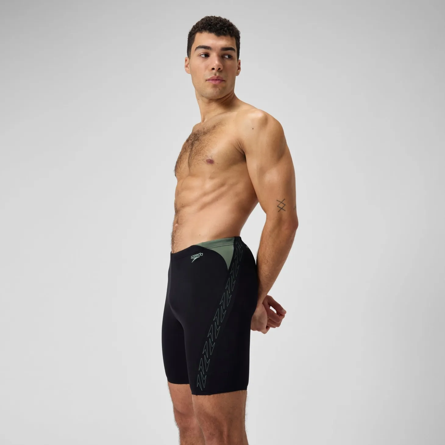 Men's Hyperboom Splice Jammer Black/Green