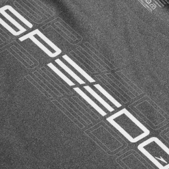 Men's Long Sleeve Graphic Swim Shirt Grey