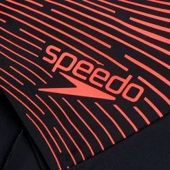 Men's Medley Logo Aquashort Black/Red