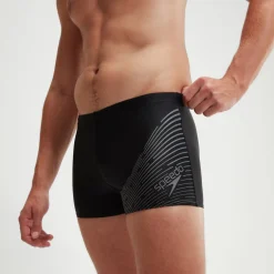 Men's Medley Logo Aquashort Black/Grey