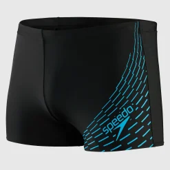 Men's Medley Logo Aquashort Black/Blue