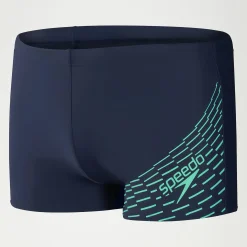 Men's Medley Logo Aquashorts Navy/Green