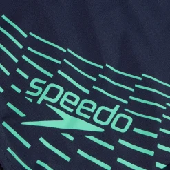 Men's Medley Logo Aquashorts Navy/Green