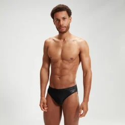 Men's Medley Logo 7cm Brief Black/Grey