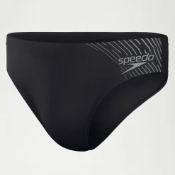 Men's Medley Logo 7cm Brief Black/Grey