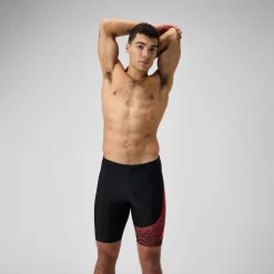 Men's Medley Logo Jammer Black/Red