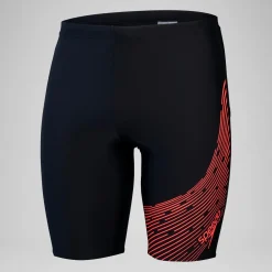 Men's Medley Logo Jammer Black/Red