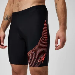 Men's Medley Logo Jammer Black/Red