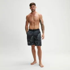 Men's Print Bondi Basin 20'' Swim Shorts Grey