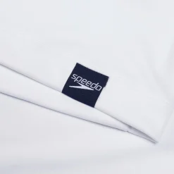 Men's Short Sleeve Graphic Swim Shirt White/Blue
