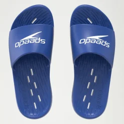 Men's Speedo Slide Navy/White