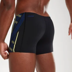 Men's Tech Panel Aquashorts Black/Blue
