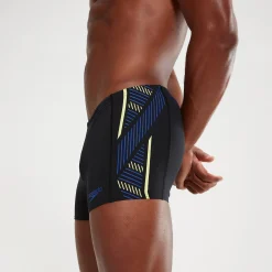 Men's Tech Panel Aquashorts Black/Blue