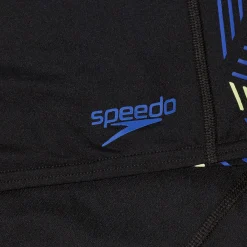 Men's Tech Panel Aquashorts Black/Blue