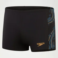 Men's Tech Panel Aquashort Black/Orange