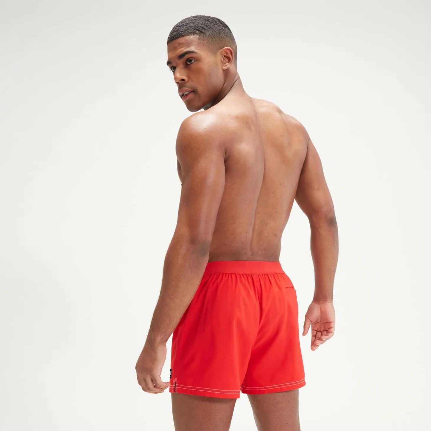 Men's Vintage 14" Swim Shorts Red