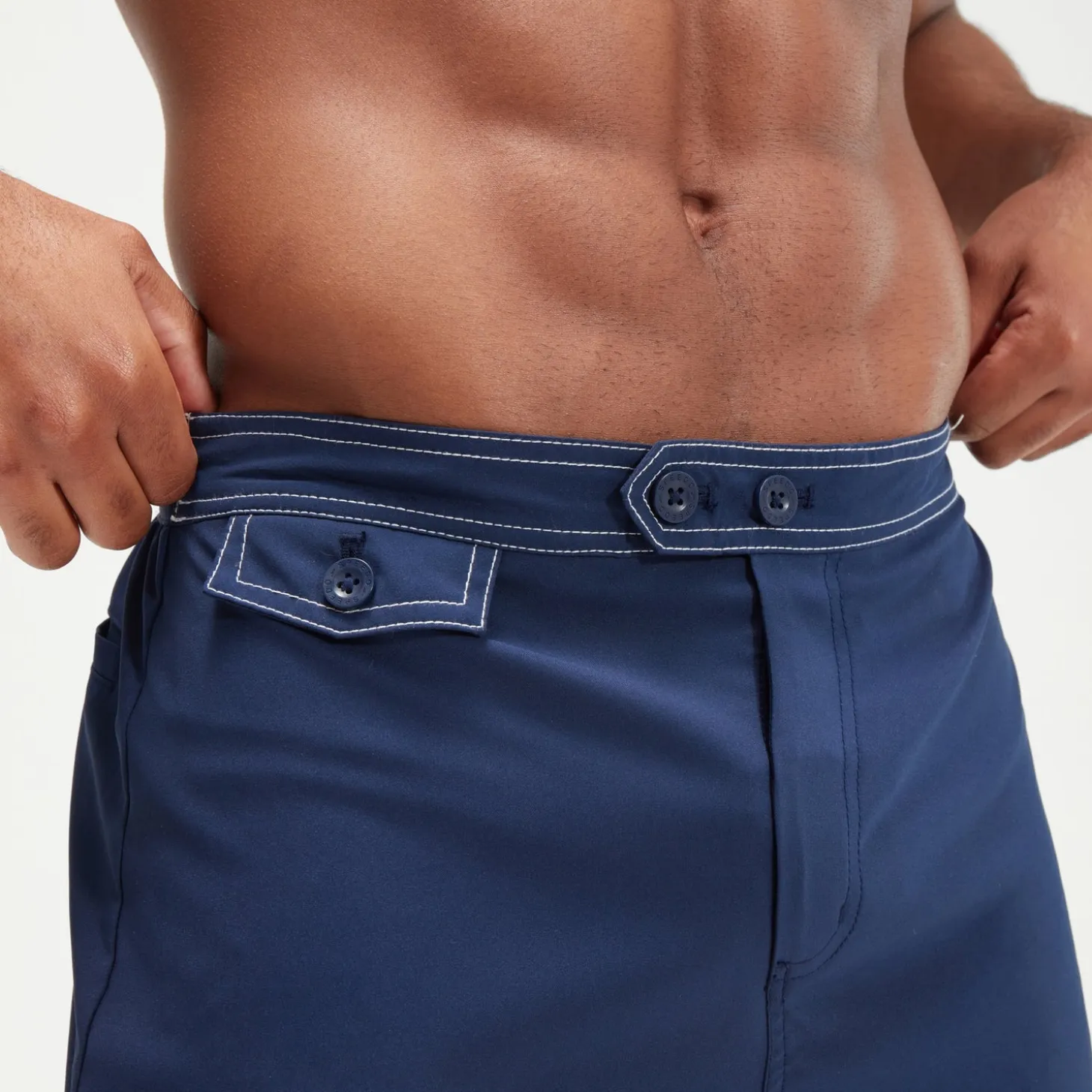 Men's Vintage 14" Swim Shorts Dark Blue
