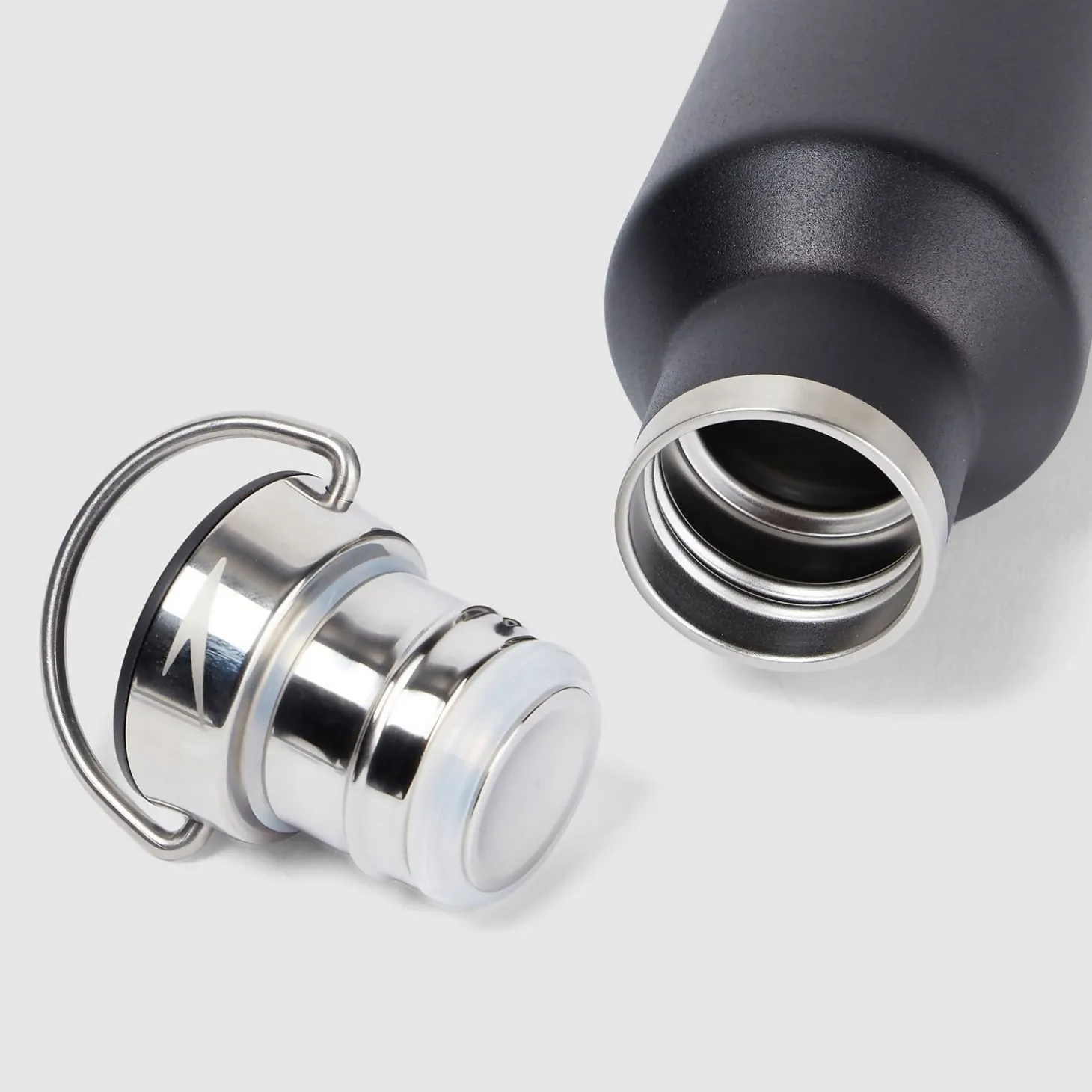 Metal Water Bottle Black