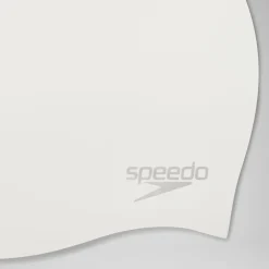 Plain Moulded Silicone Cap White
