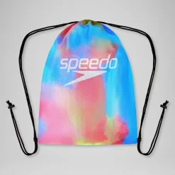 Printed Mesh Bag Pink/Yellow