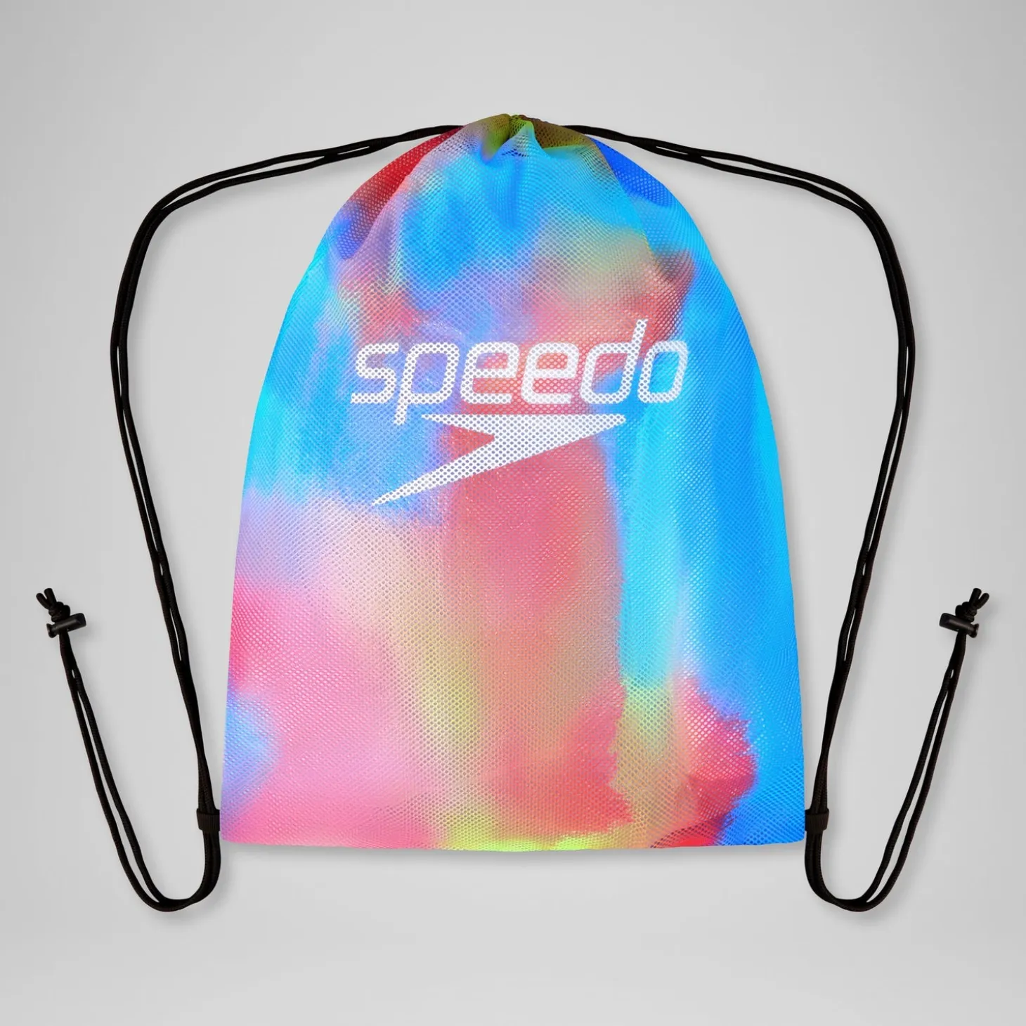 Printed Mesh Bag Pink/Yellow