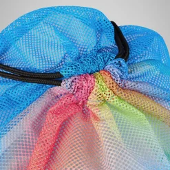 Printed Mesh Bag Pink/Yellow