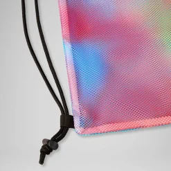 Printed Mesh Bag Pink/Yellow
