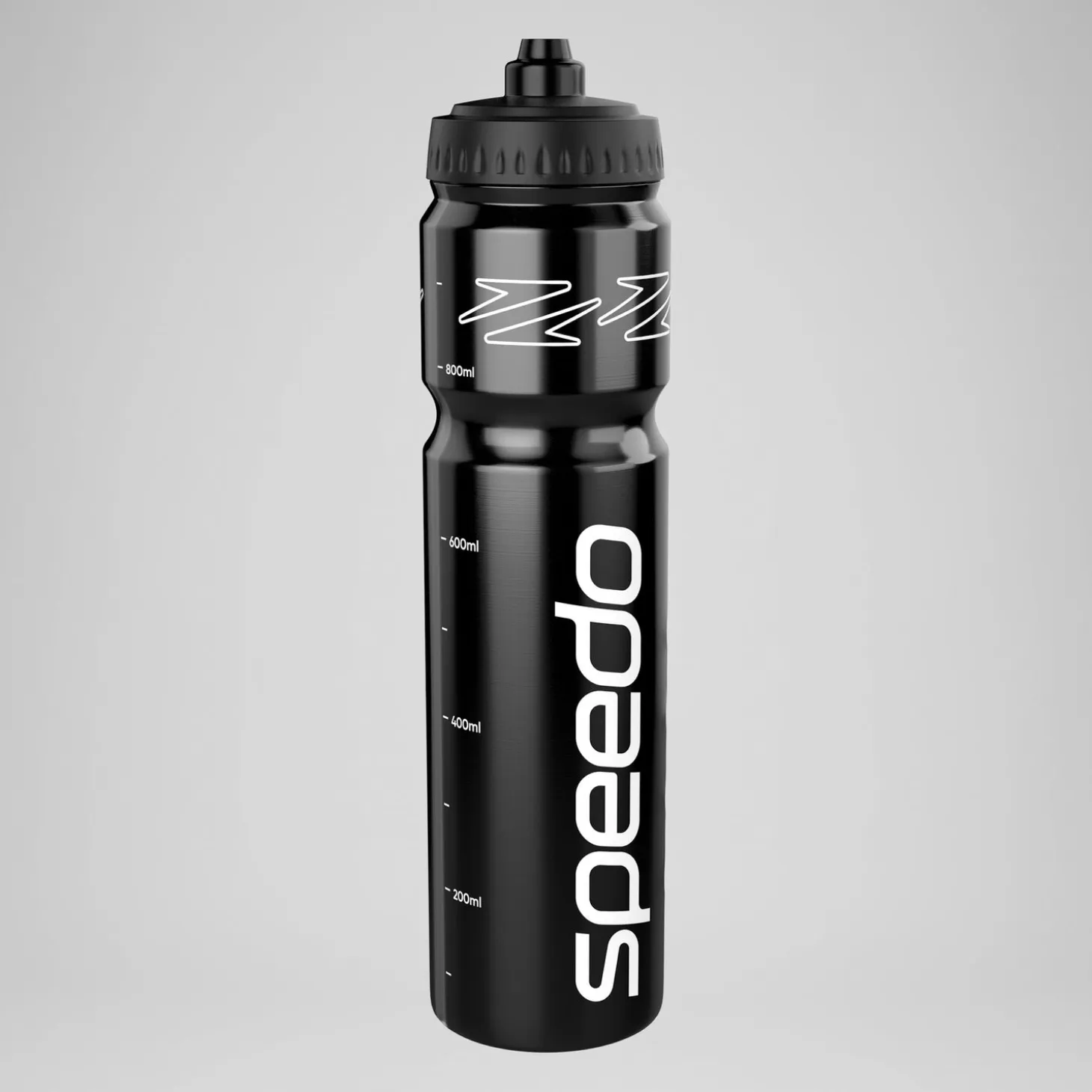 Speedo 1LTR Water Bottle Black