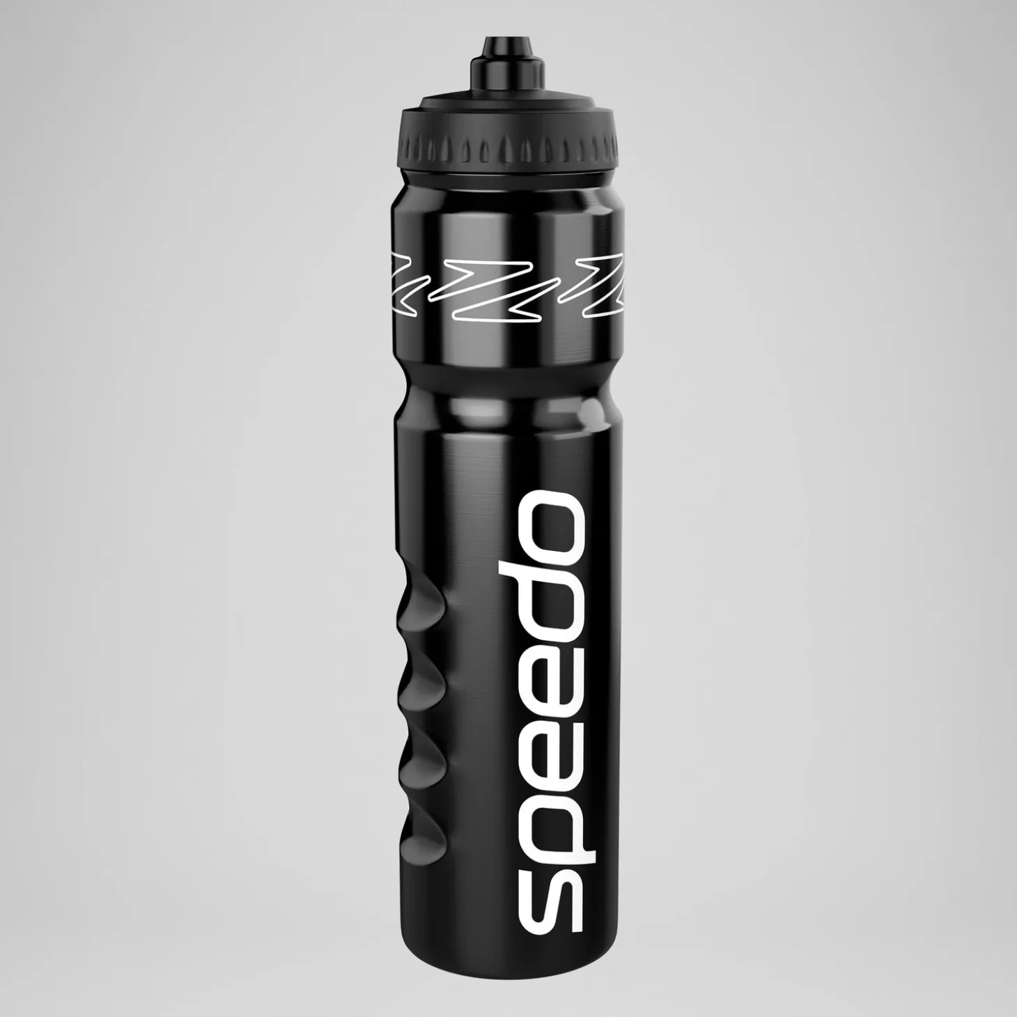 Speedo 1LTR Water Bottle Black