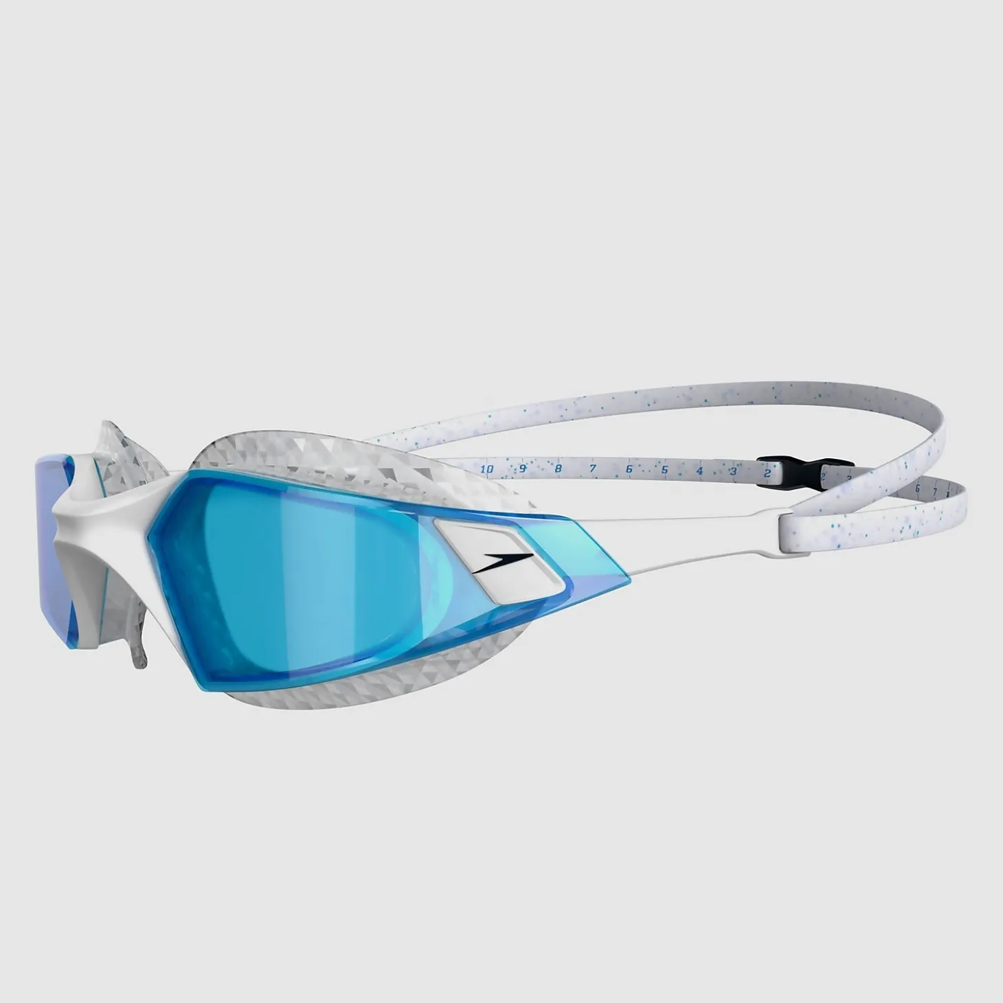 Unisex Aquapulse Pro Goggles White/Blue